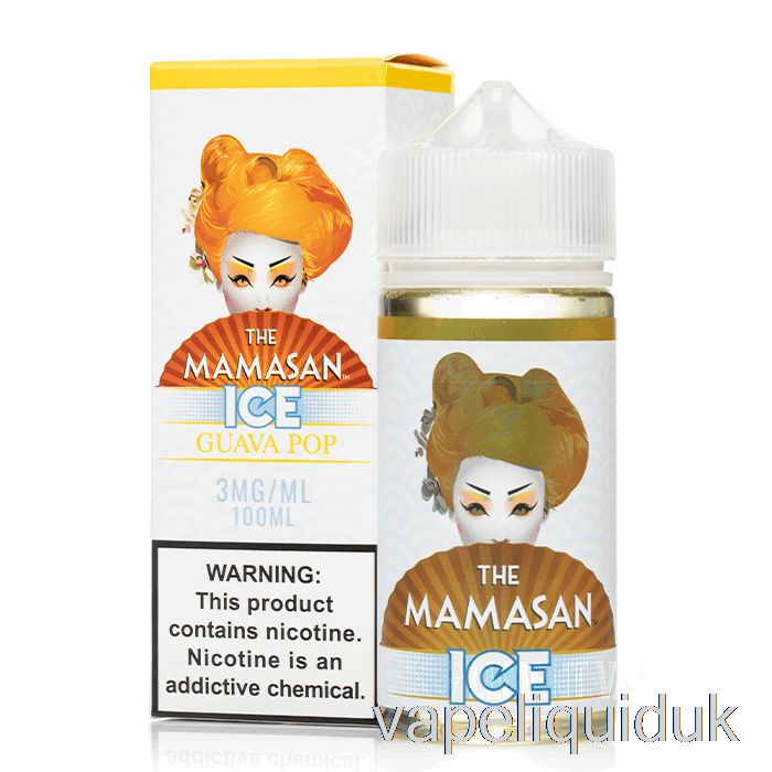 ICE Guava Pop - The Mamasan E-Liquid - 100mL 6mg Vape Liquid